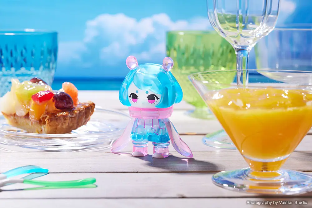 Hinomoto Heavy Industries Action Figure Ocean Exploration Robot Denshitako No. 3 Marine Camouflage Color Ver. 9 cm product photo