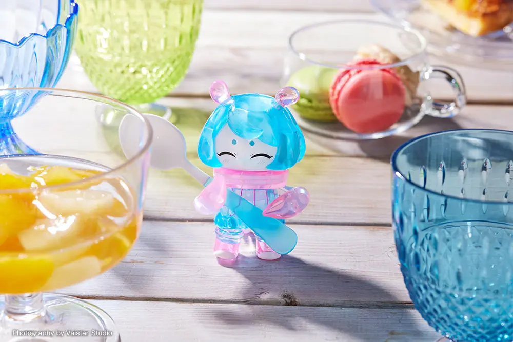 Hinomoto Heavy Industries Action Figure Ocean Exploration Robot Denshitako No. 3 Marine Camouflage Color Ver. 9 cm product photo