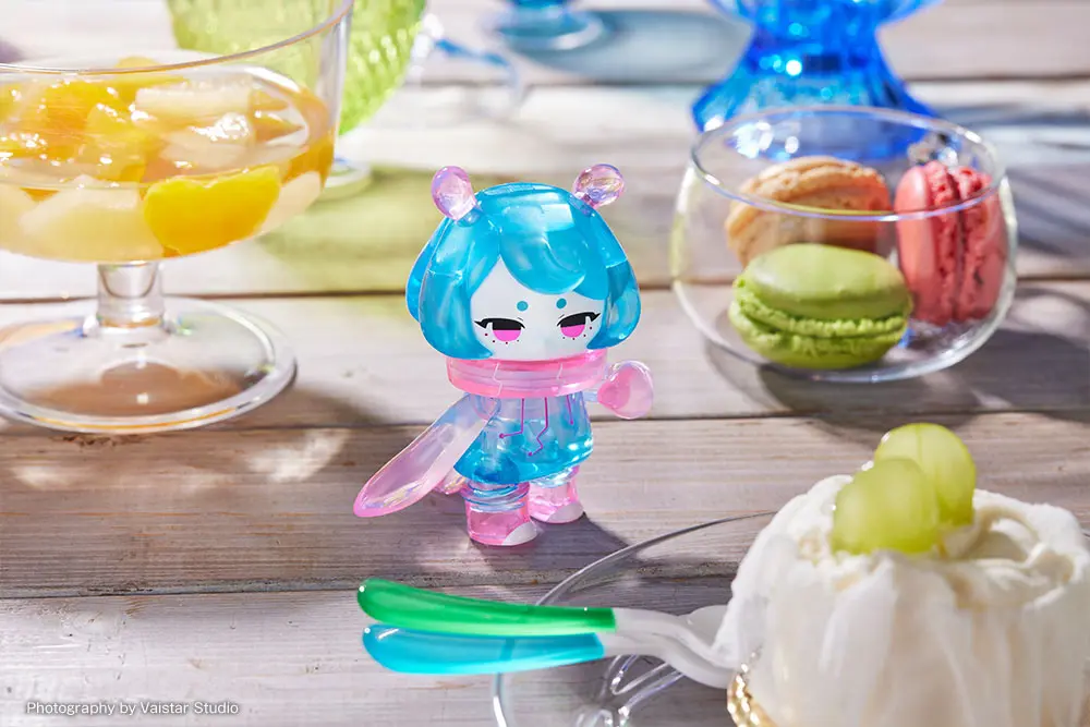 Hinomoto Heavy Industries Action Figure Ocean Exploration Robot Denshitako No. 3 Marine Camouflage Color Ver. 9 cm product photo