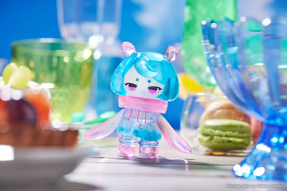 Hinomoto Heavy Industries Action Figure Ocean Exploration Robot Denshitako No. 3 Marine Camouflage Color Ver. 9 cm product photo