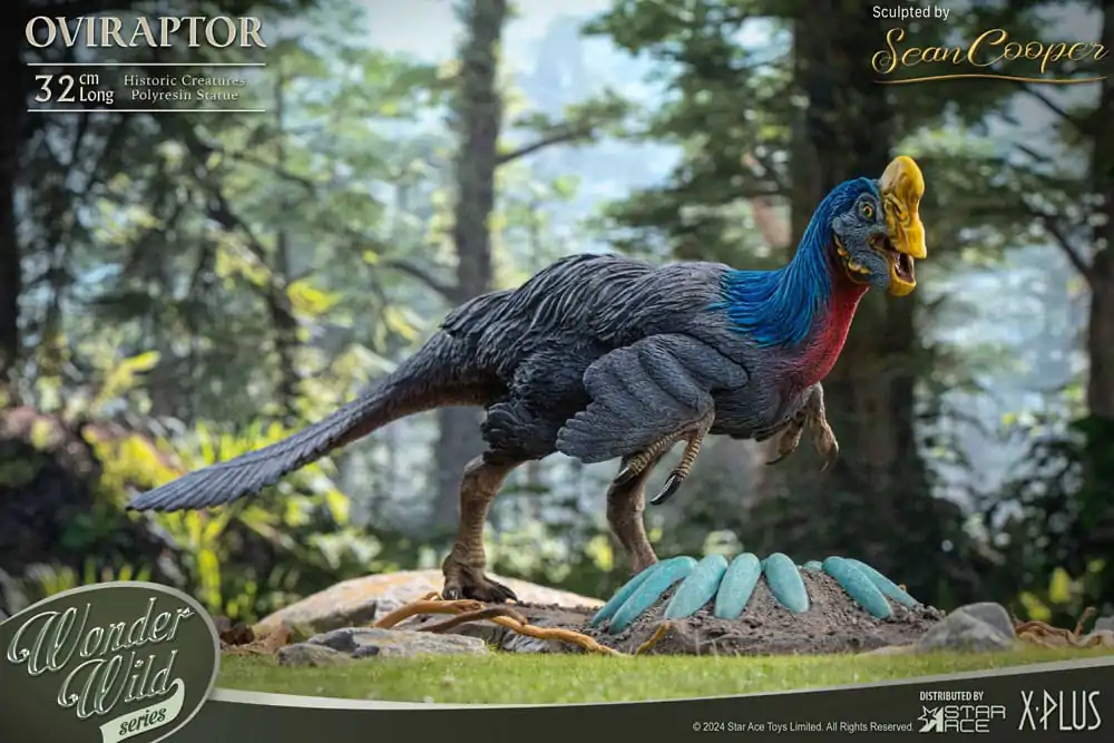 Historic Creatures The Wonder Wild Series Statue Oviraptor 32 cm termékfotó