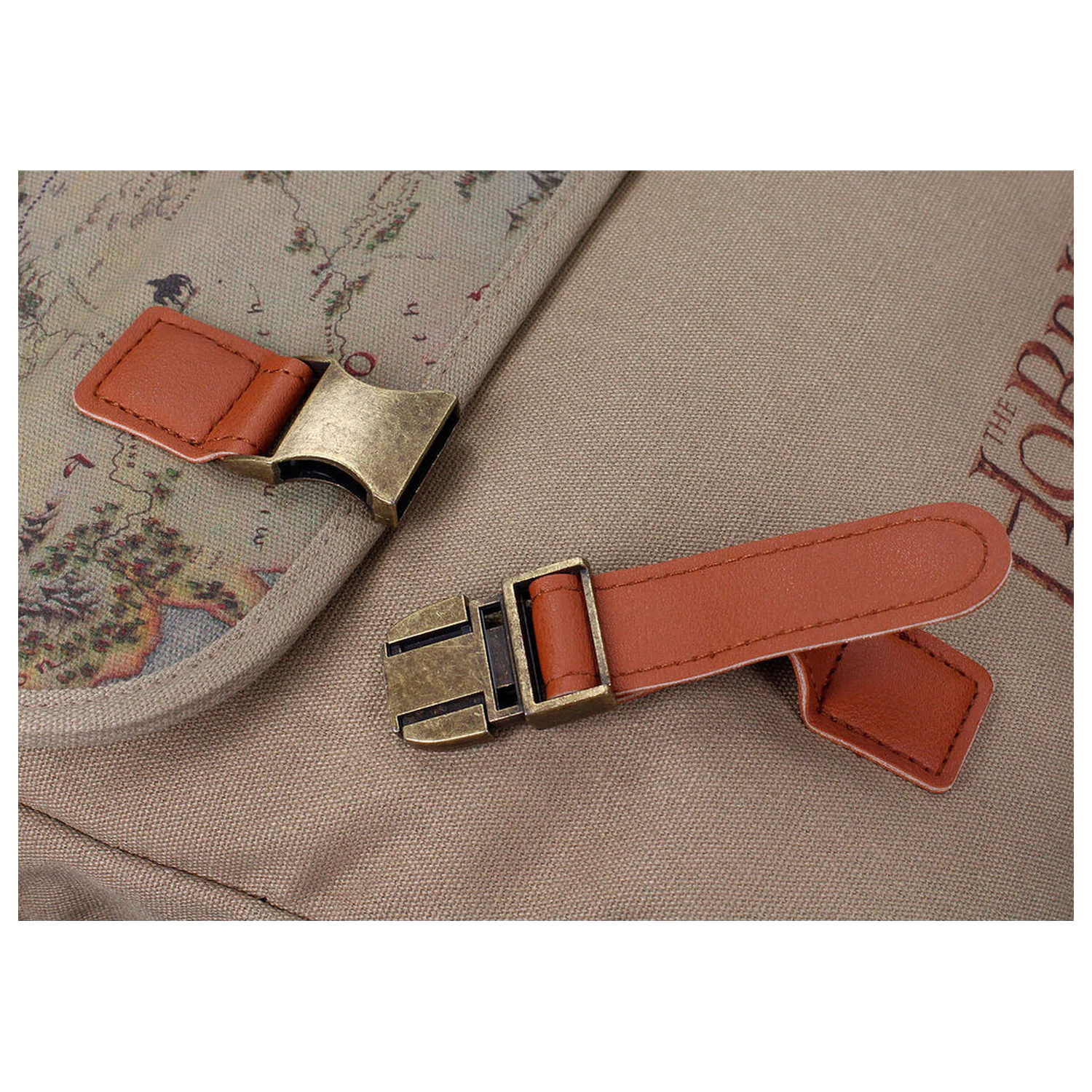 Hobbit Map fabric shoulder bag product photo