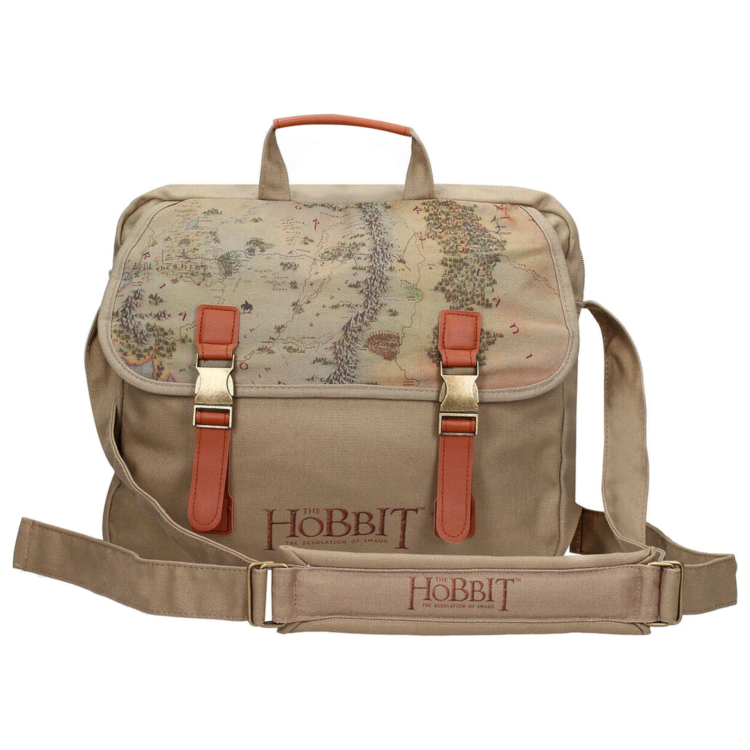 Hobbit Map fabric shoulder bag product photo