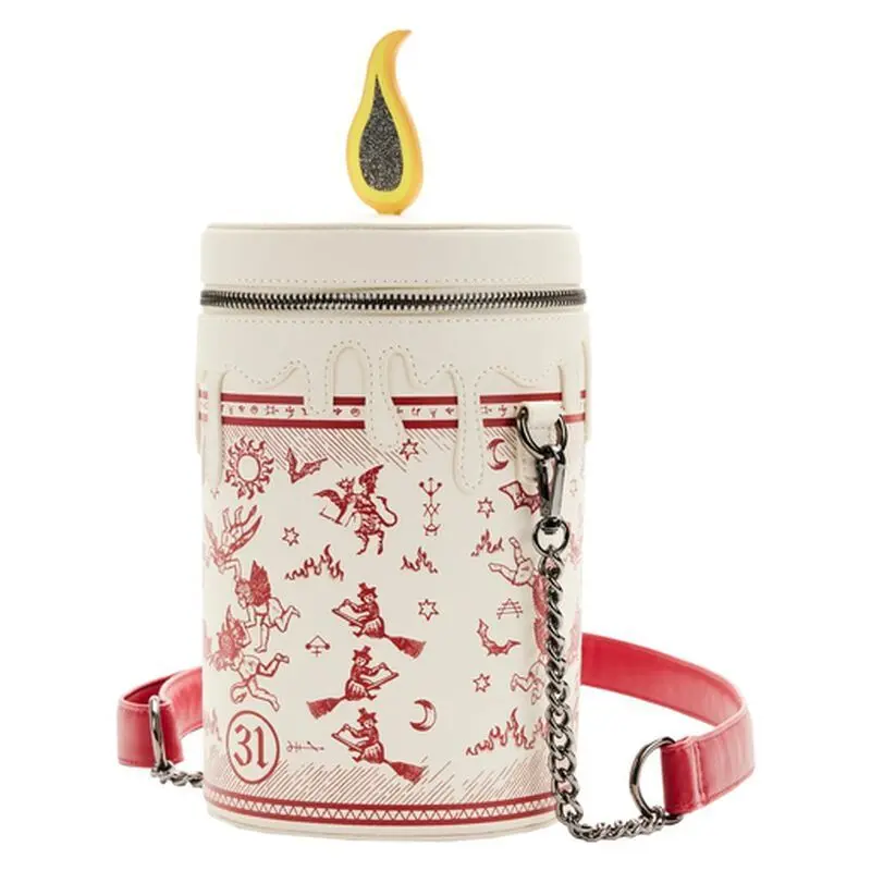 Loungefly Hocus Pocus Black flame candle shoulder bag product photo