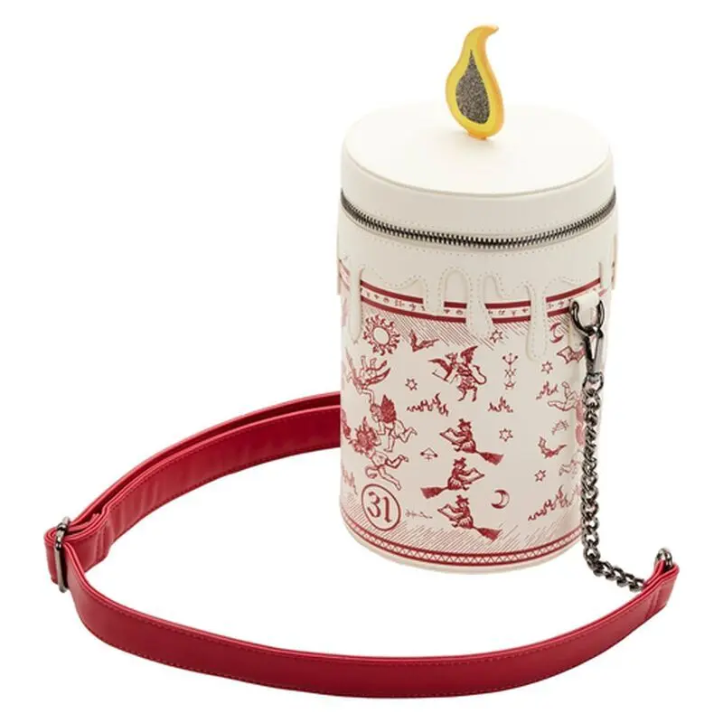 Loungefly Hocus Pocus Black flame candle shoulder bag product photo