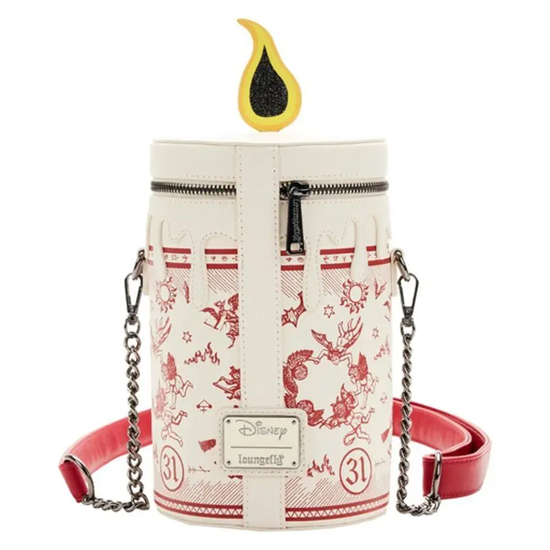 Loungefly Hocus Pocus Black flame candle shoulder bag product photo