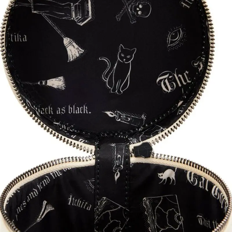 Loungefly Hocus Pocus Black flame candle shoulder bag product photo