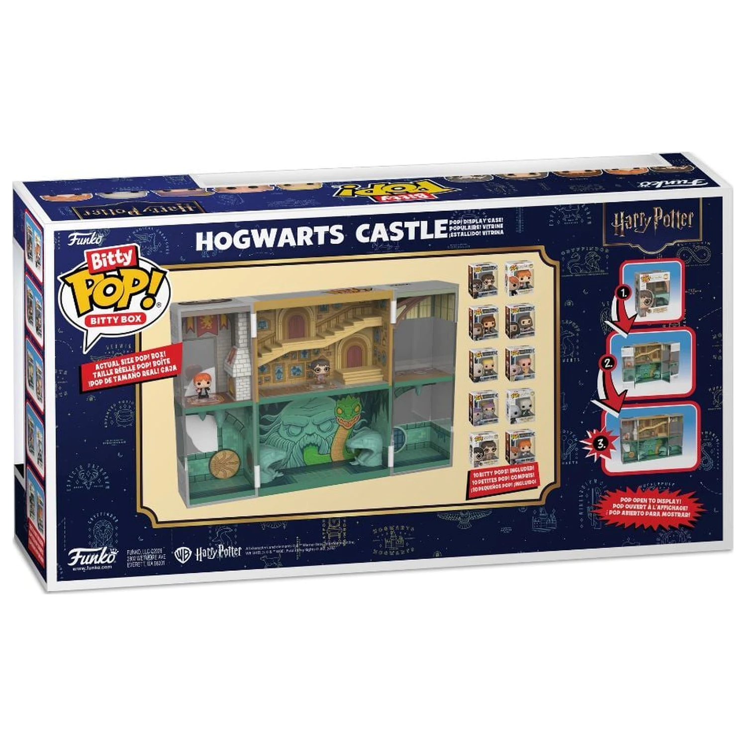 Hogwarts Castle Bitty Funko POP Boxes Bundle Harry Potter product photo