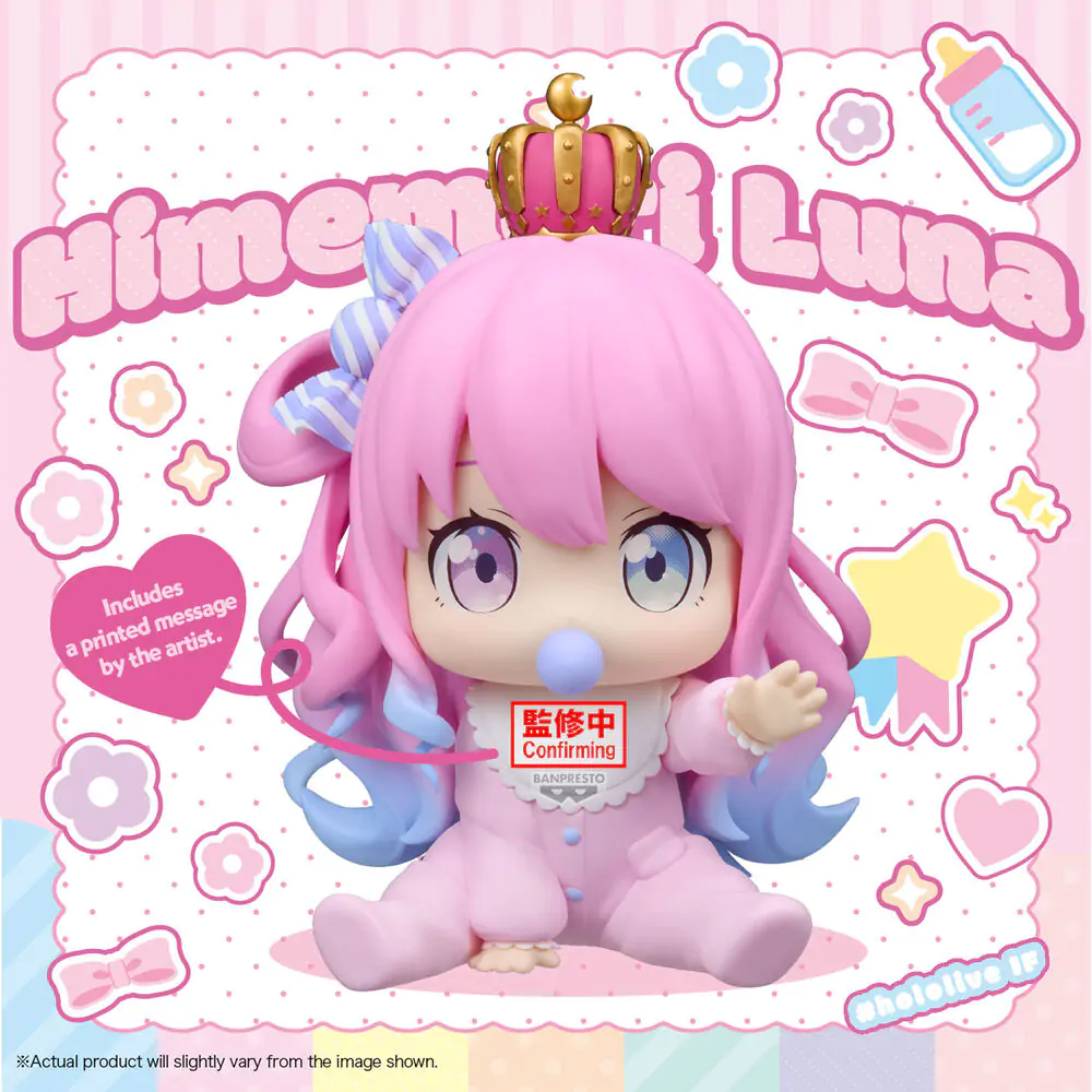 Hololive Holobabies Himemori Luna figure 13cm product photo
