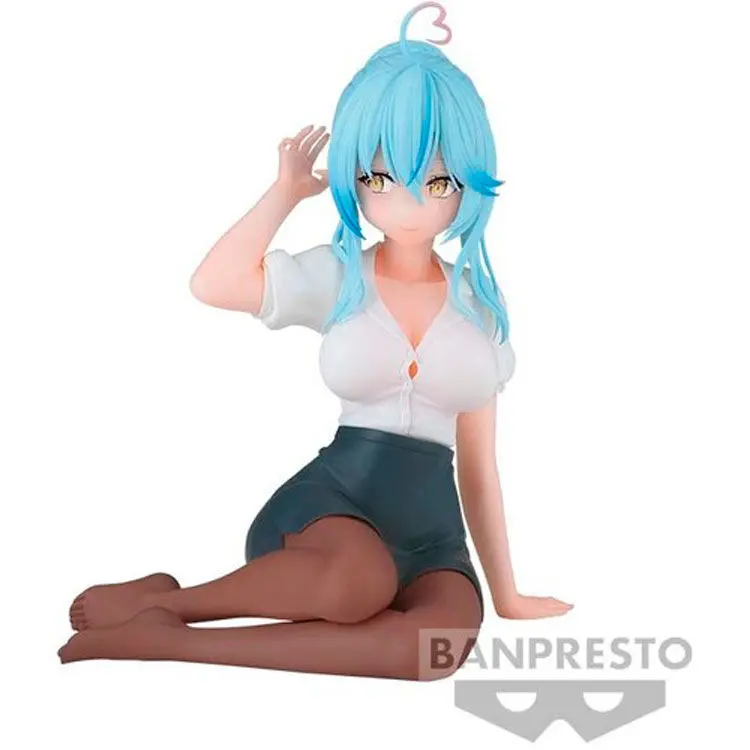 Hololive IF Relax Time Yukihana Lamy Office Style ver. figure 14cm product photo