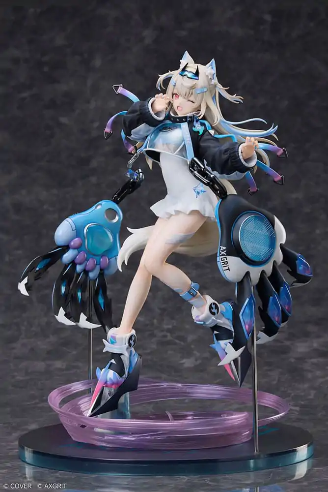 Hololive Production PVC Statue 1/7 Advent Fuwawa Abyssgard AXGRIT Ver. Deluxe Edition 27 cm product photo