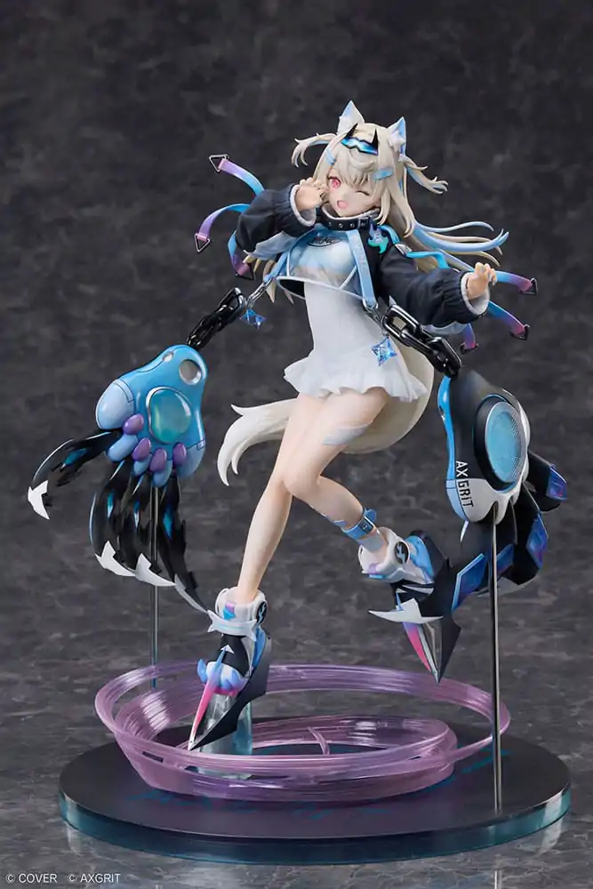 Hololive Production PVC Statue 1/7 Advent Fuwawa Abyssgard AXGRIT Ver. Deluxe Edition 27 cm product photo