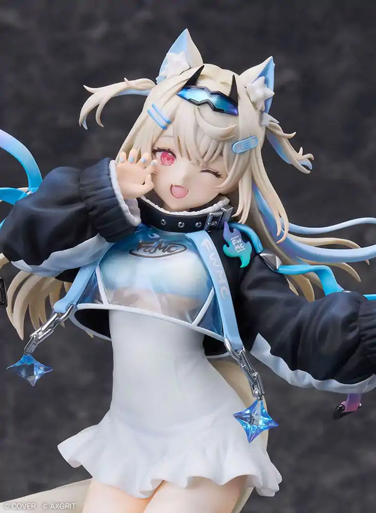 Hololive Production PVC Statue 1/7 Advent Fuwawa Abyssgard AXGRIT Ver. Deluxe Edition 27 cm product photo