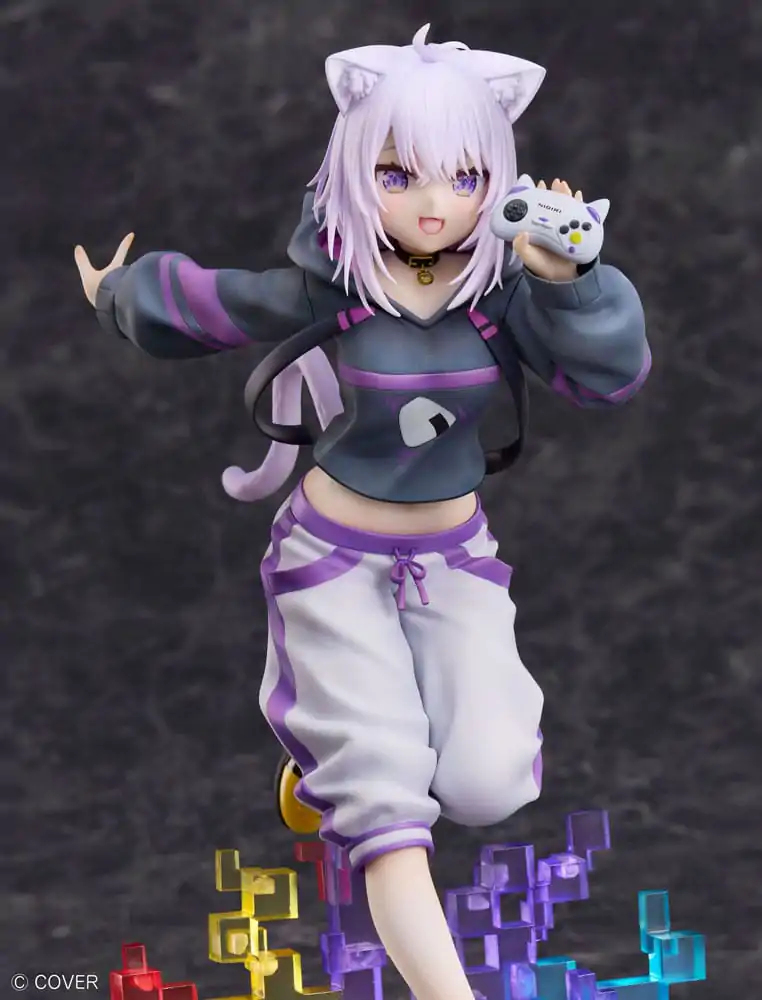 Hololive Production PVC Statue 1/7 Nekomata Okayu We Are Gamers Ver. 23 cm product photo