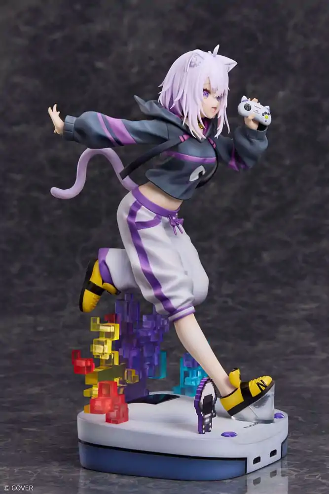 Hololive Production PVC Statue 1/7 Nekomata Okayu We Are Gamers Ver. 23 cm product photo