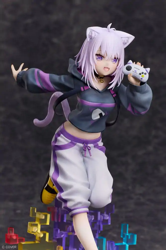 Hololive Production PVC Statue 1/7 Nekomata Okayu We Are Gamers Ver. 23 cm product photo