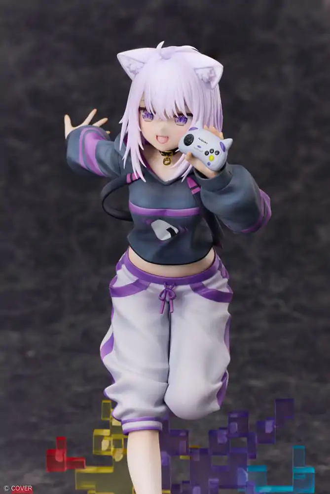 Hololive Production PVC Statue 1/7 Nekomata Okayu We Are Gamers Ver. 23 cm product photo