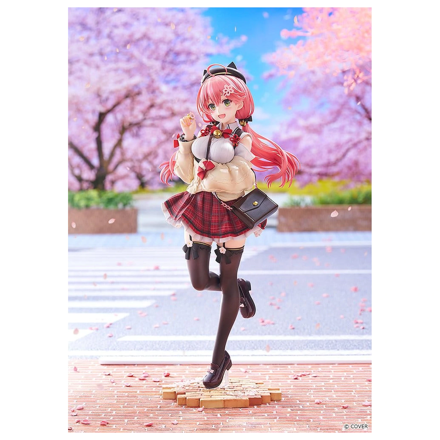 Hololive Production PVC Figure 1/7 Sakura Miko: Date Style - Casual Outfit Ver. 24 cm product photo