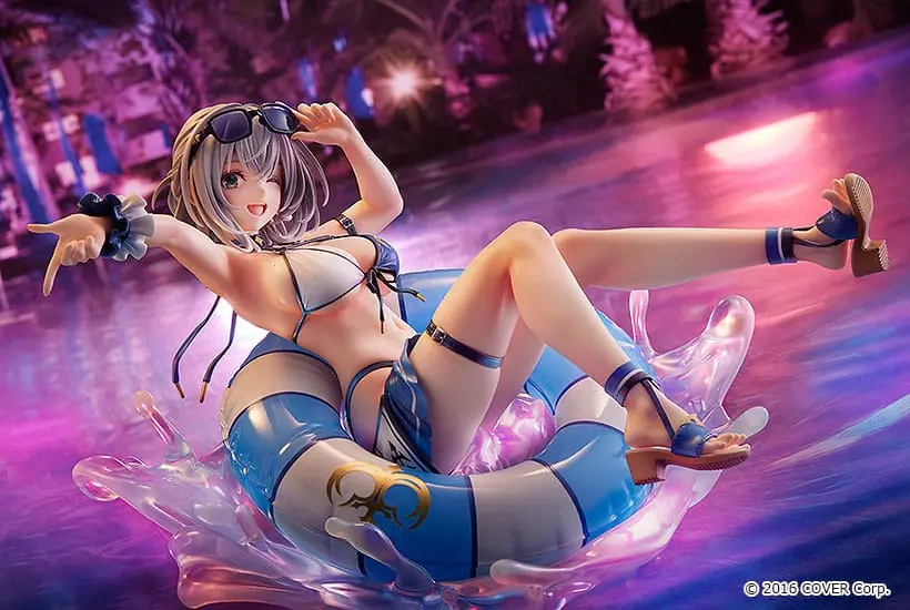 Hololive Production PVC Statue 1/7 Shirogane Noel: Swimsuit Ver. 15 cm termékfotó