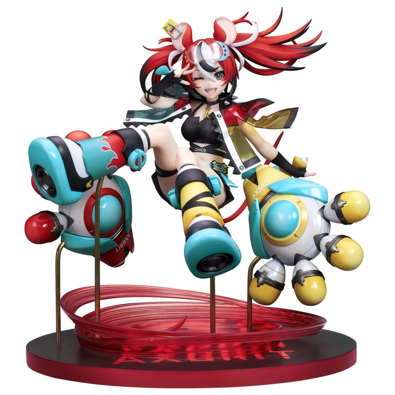 Hololive Production English -Promise- PVC Figure 1/7 Hakos Baelz "AXGRIT" Ver. 21 cm product photo