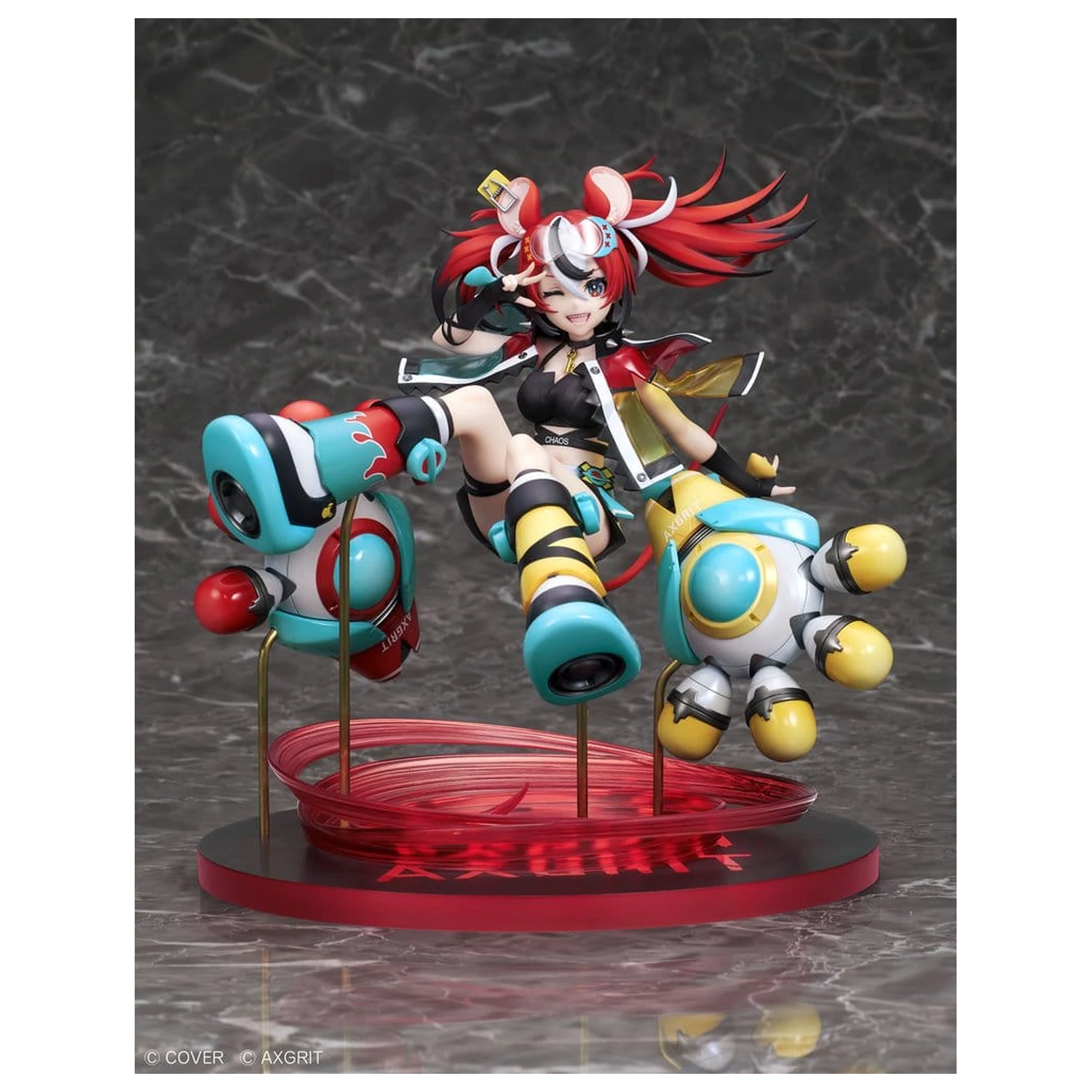 Hololive Production English -Promise- PVC Figure 1/7 Hakos Baelz "AXGRIT" Ver. 21 cm product photo