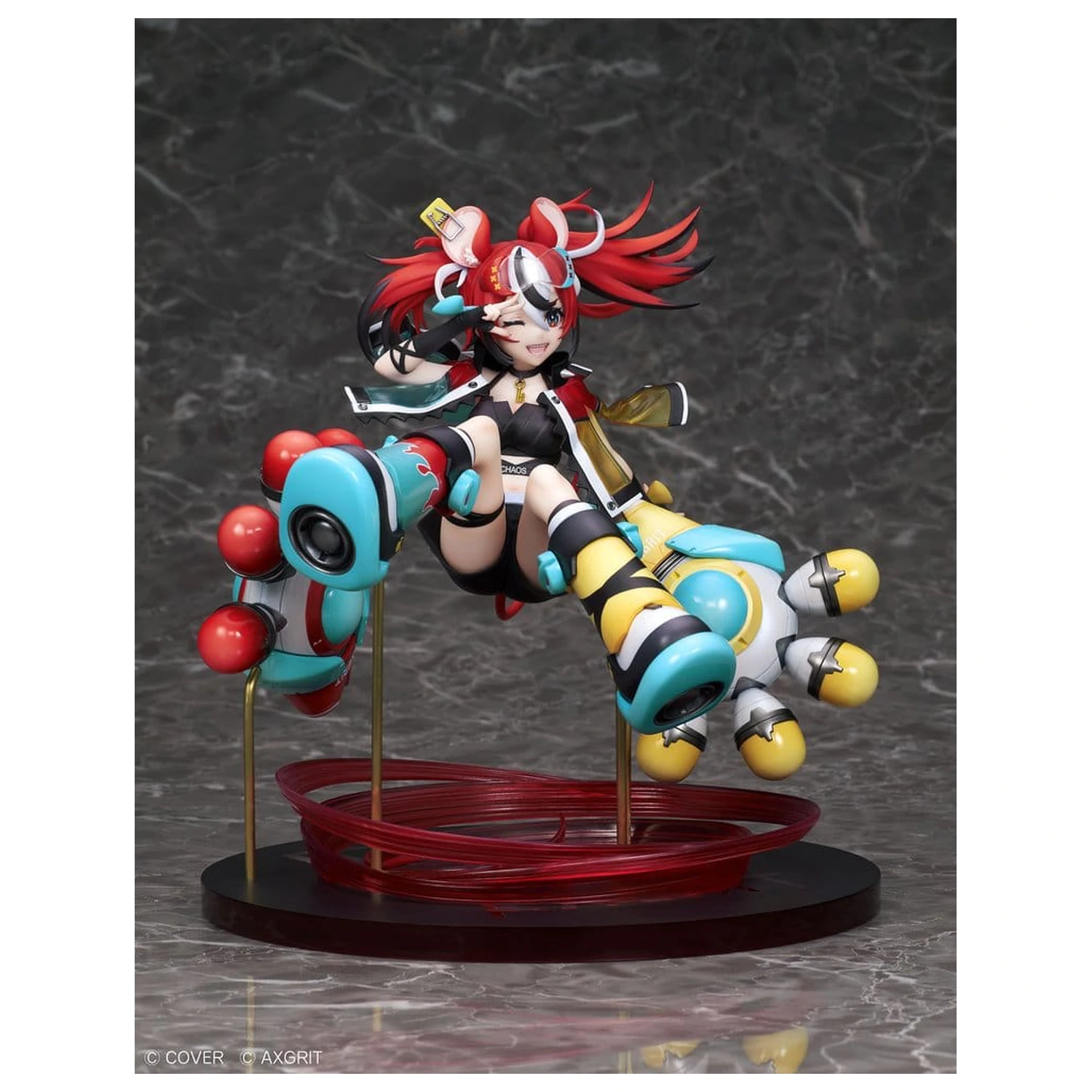 Hololive Production English -Promise- PVC Figure 1/7 Hakos Baelz "AXGRIT" Ver. 21 cm product photo