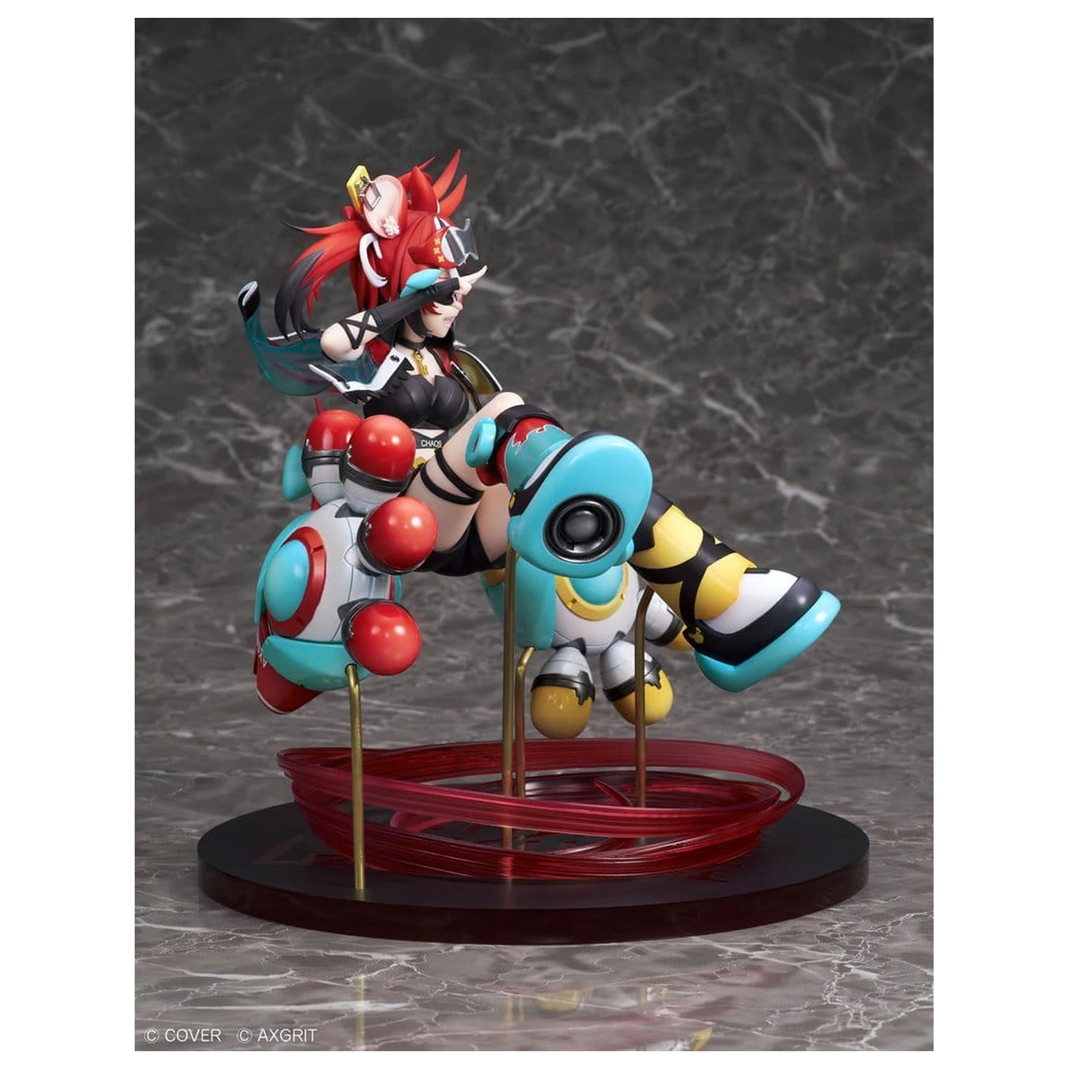Hololive Production English -Promise- PVC Figure 1/7 Hakos Baelz "AXGRIT" Ver. 21 cm product photo