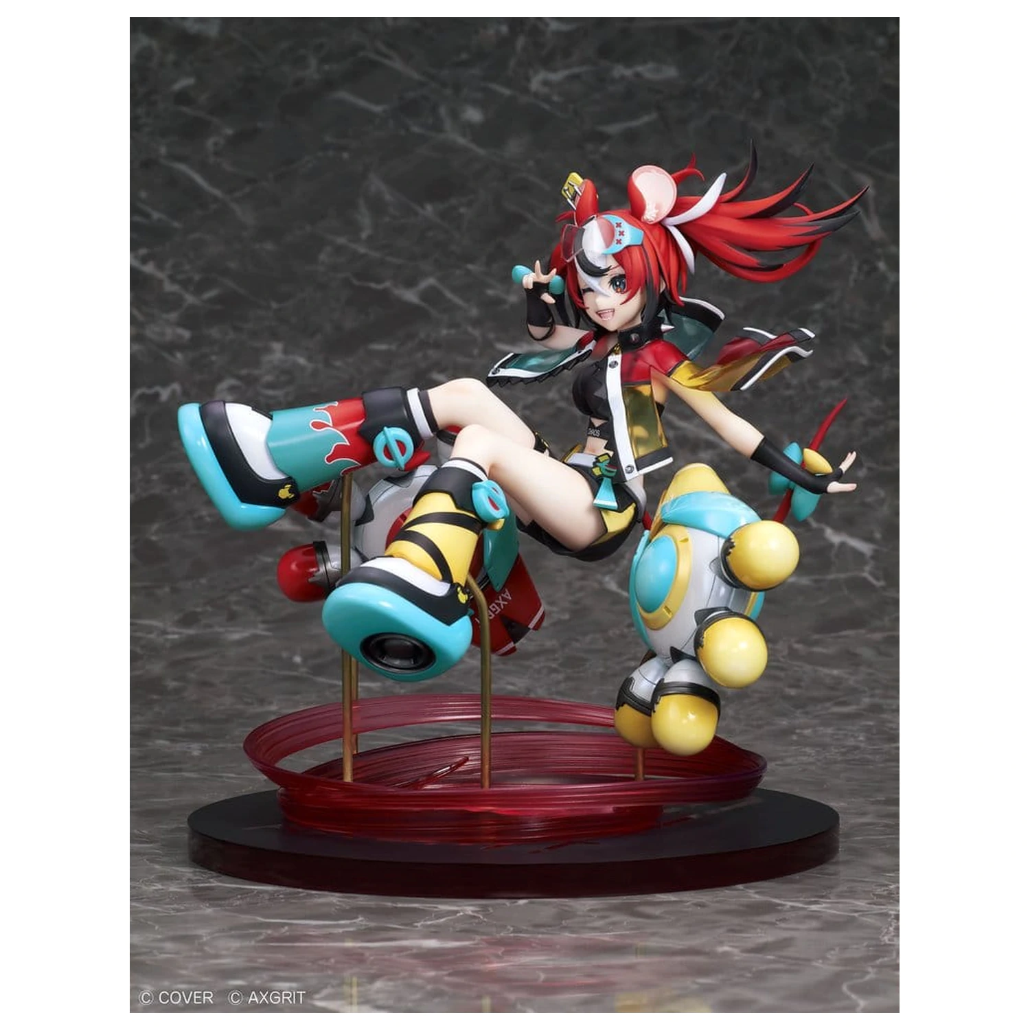 Hololive Production English -Promise- PVC Figure 1/7 Hakos Baelz "AXGRIT" Ver. 21 cm product photo