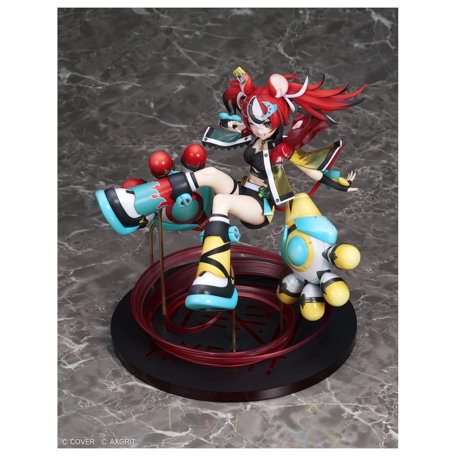 Hololive Production English -Promise- PVC Figure 1/7 Hakos Baelz "AXGRIT" Ver. 21 cm product photo