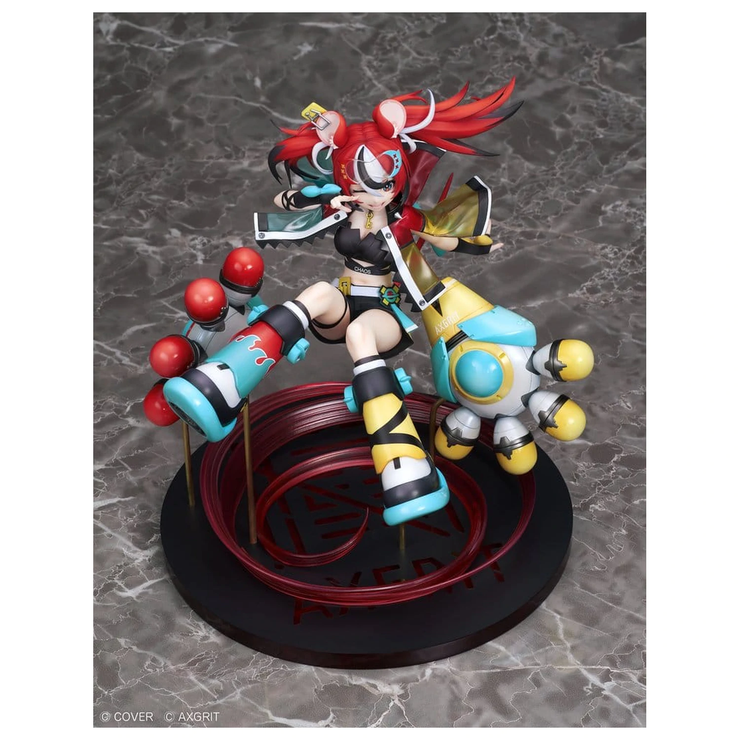 Hololive Production English -Promise- PVC Figure 1/7 Hakos Baelz "AXGRIT" Ver. 21 cm product photo