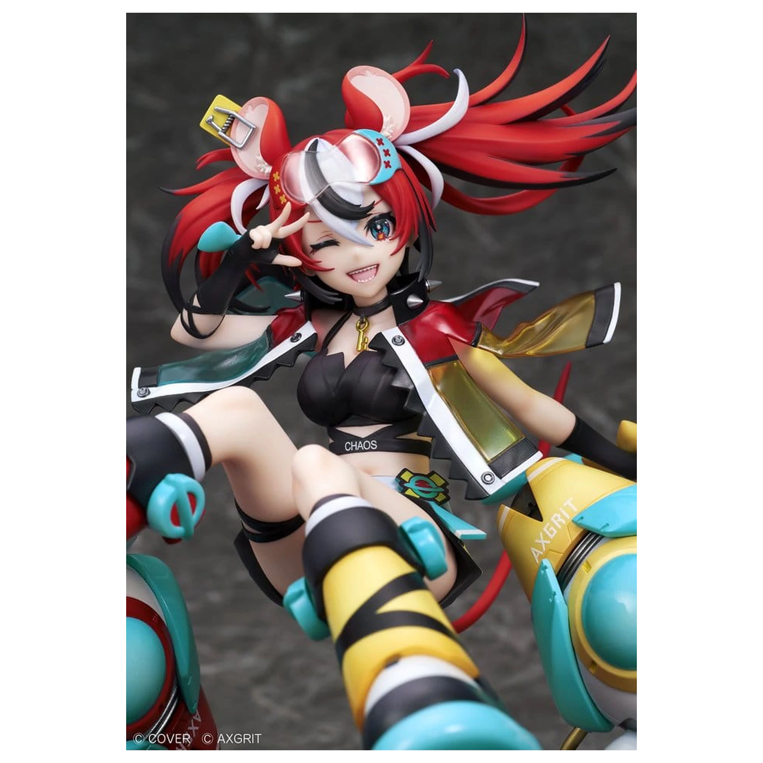 Hololive Production English -Promise- PVC Figure 1/7 Hakos Baelz "AXGRIT" Ver. 21 cm product photo
