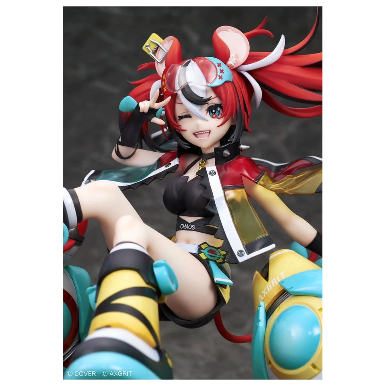 Hololive Production English -Promise- PVC Figure 1/7 Hakos Baelz "AXGRIT" Ver. 21 cm product photo