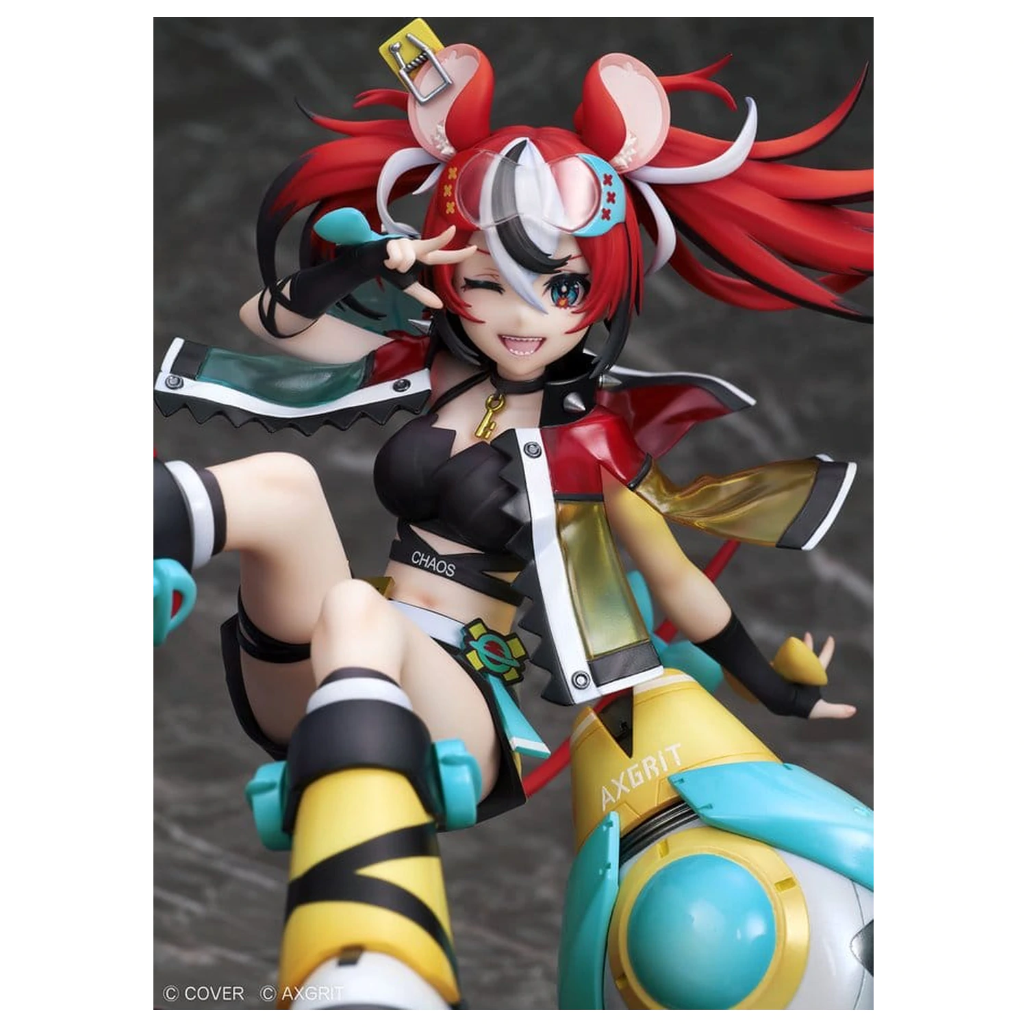 Hololive Production English -Promise- PVC Figure 1/7 Hakos Baelz "AXGRIT" Ver. 21 cm product photo