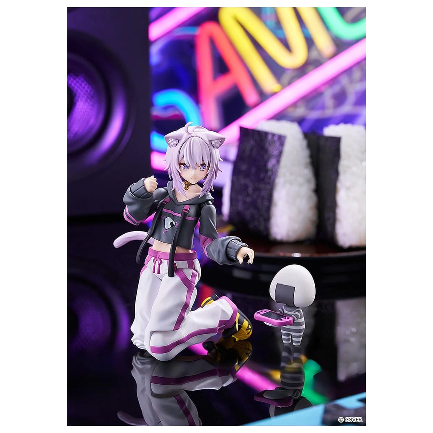 Hololive Production figma Action Figure Nekomata Okayu 14 cm product photo