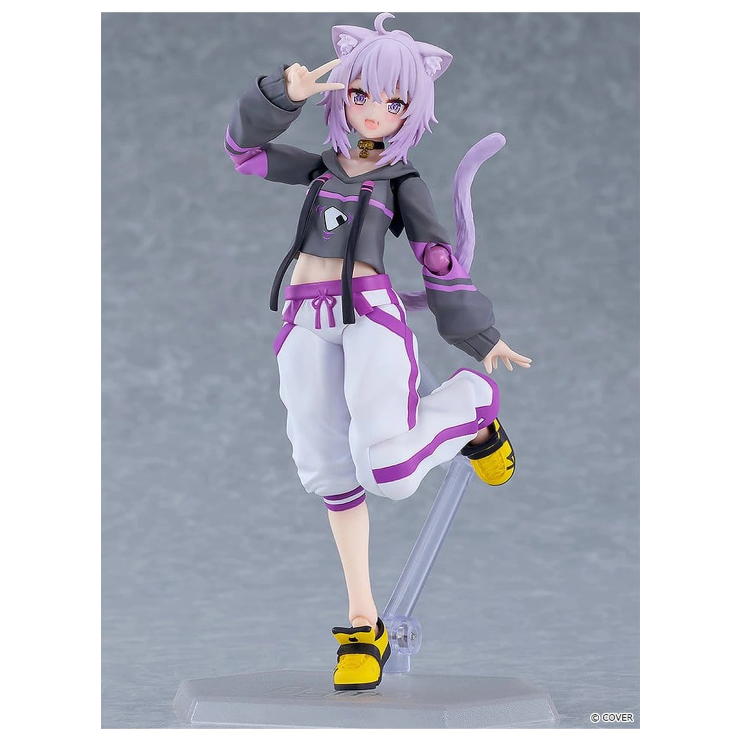 Hololive Production figma Action Figure Nekomata Okayu 14 cm product photo