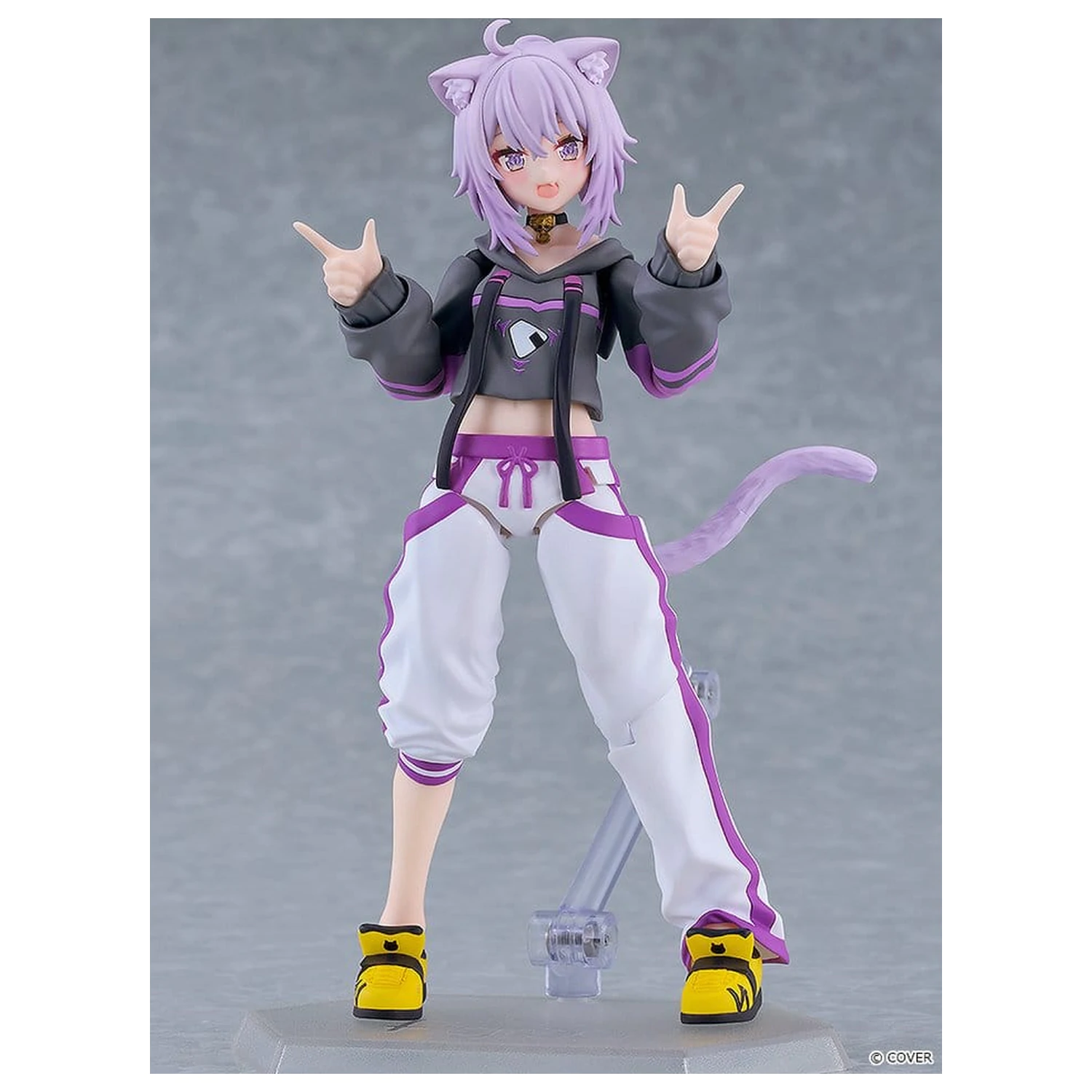 Hololive Production figma Action Figure Nekomata Okayu 14 cm product photo