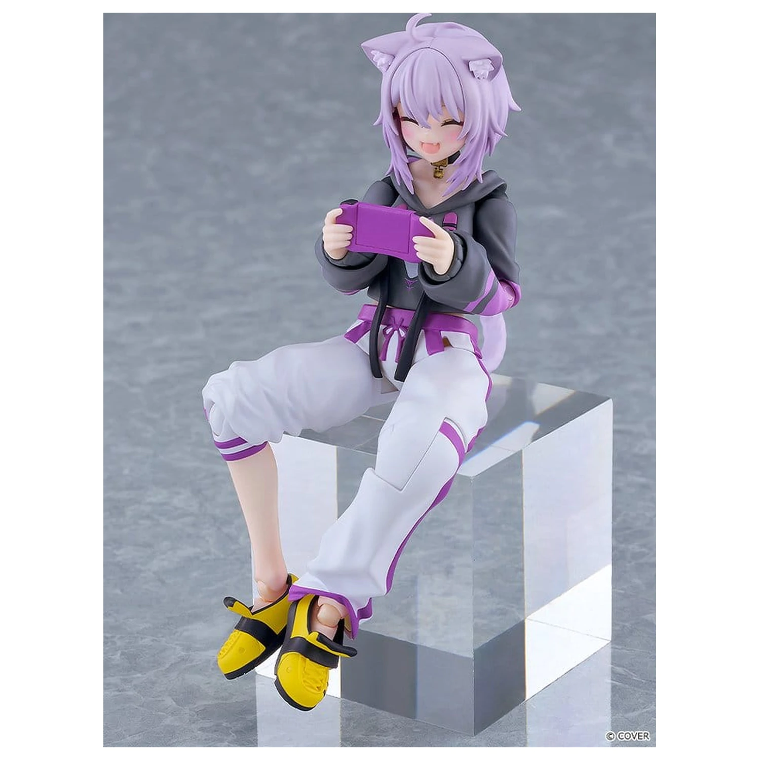 Hololive Production figma Action Figure Nekomata Okayu 14 cm product photo