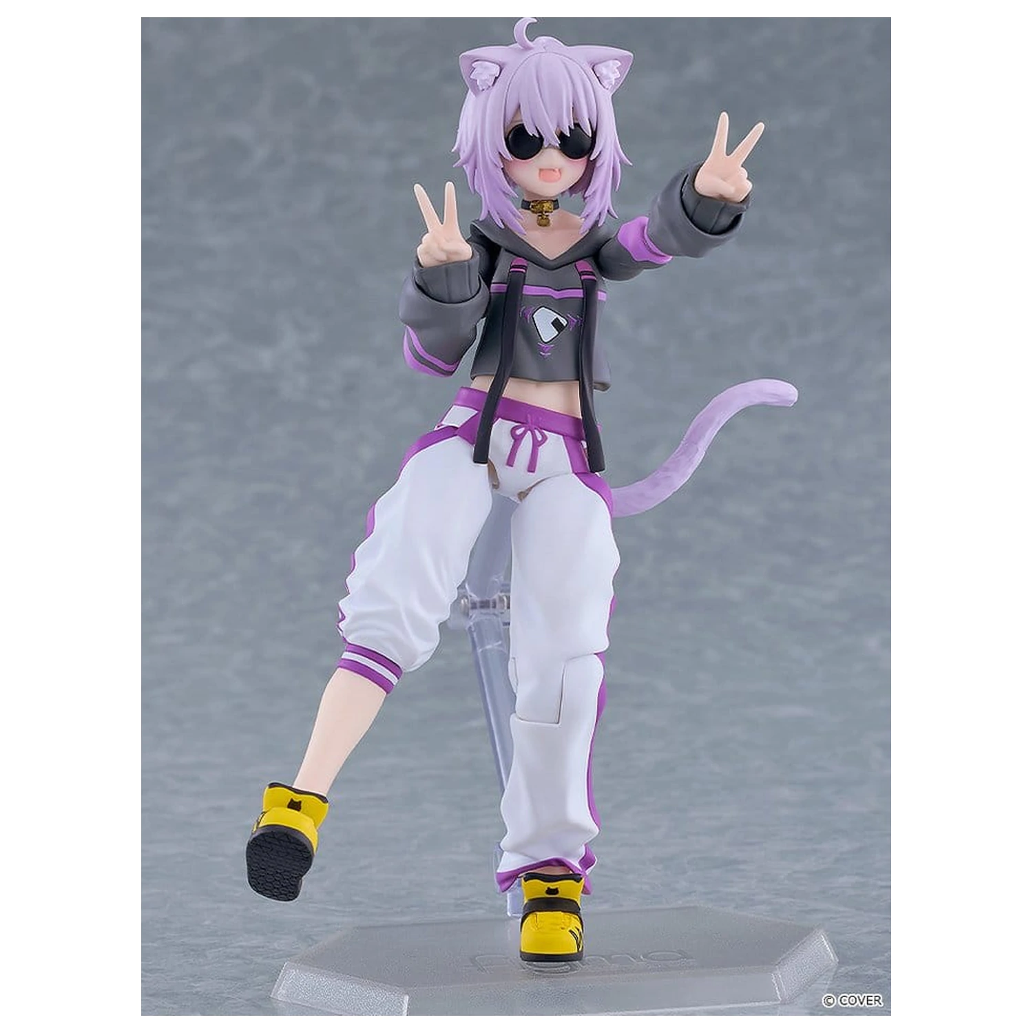Hololive Production figma Action Figure Nekomata Okayu 14 cm product photo