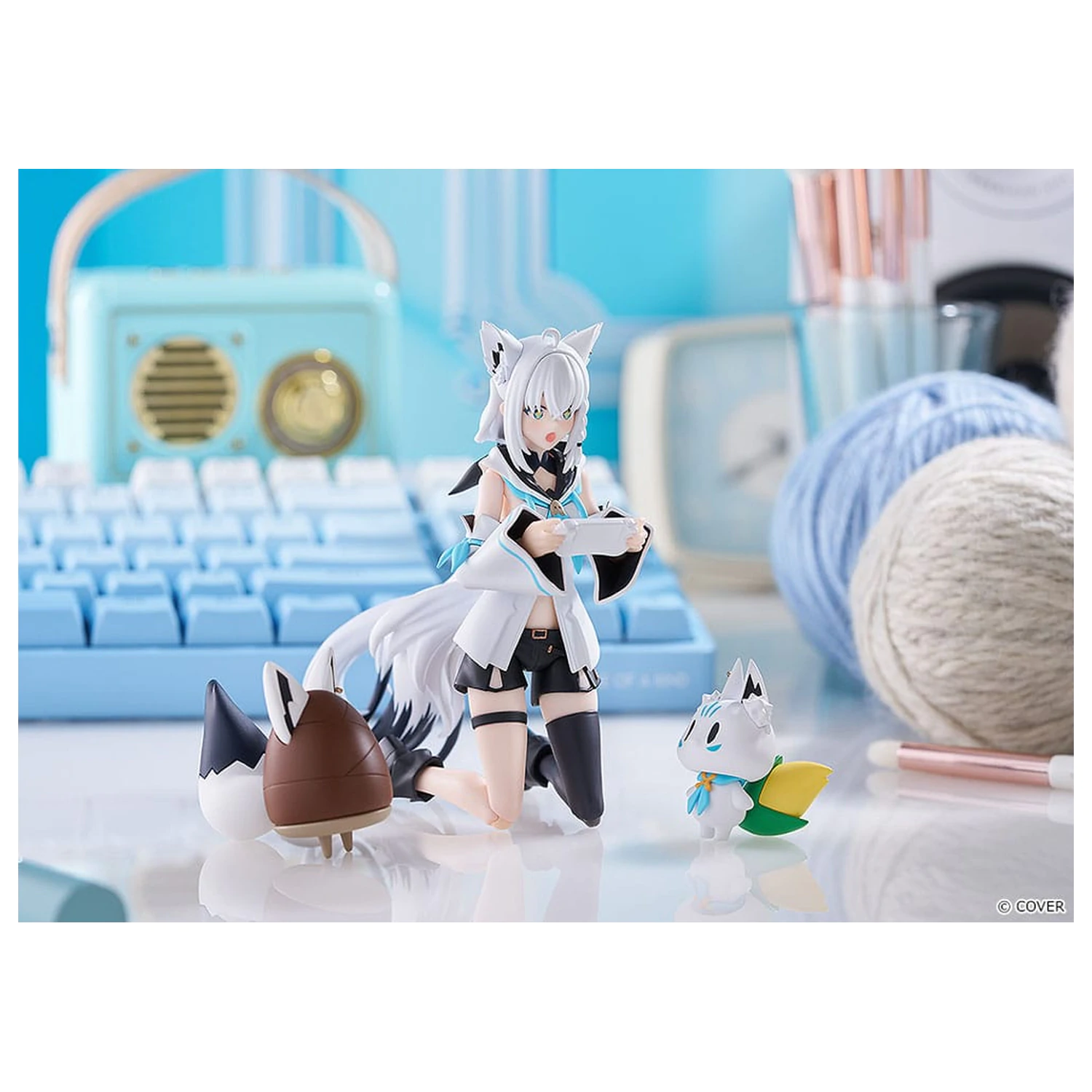 Hololive Production Figma Action Figure Shirakami Fubuki 15 cm       product photo