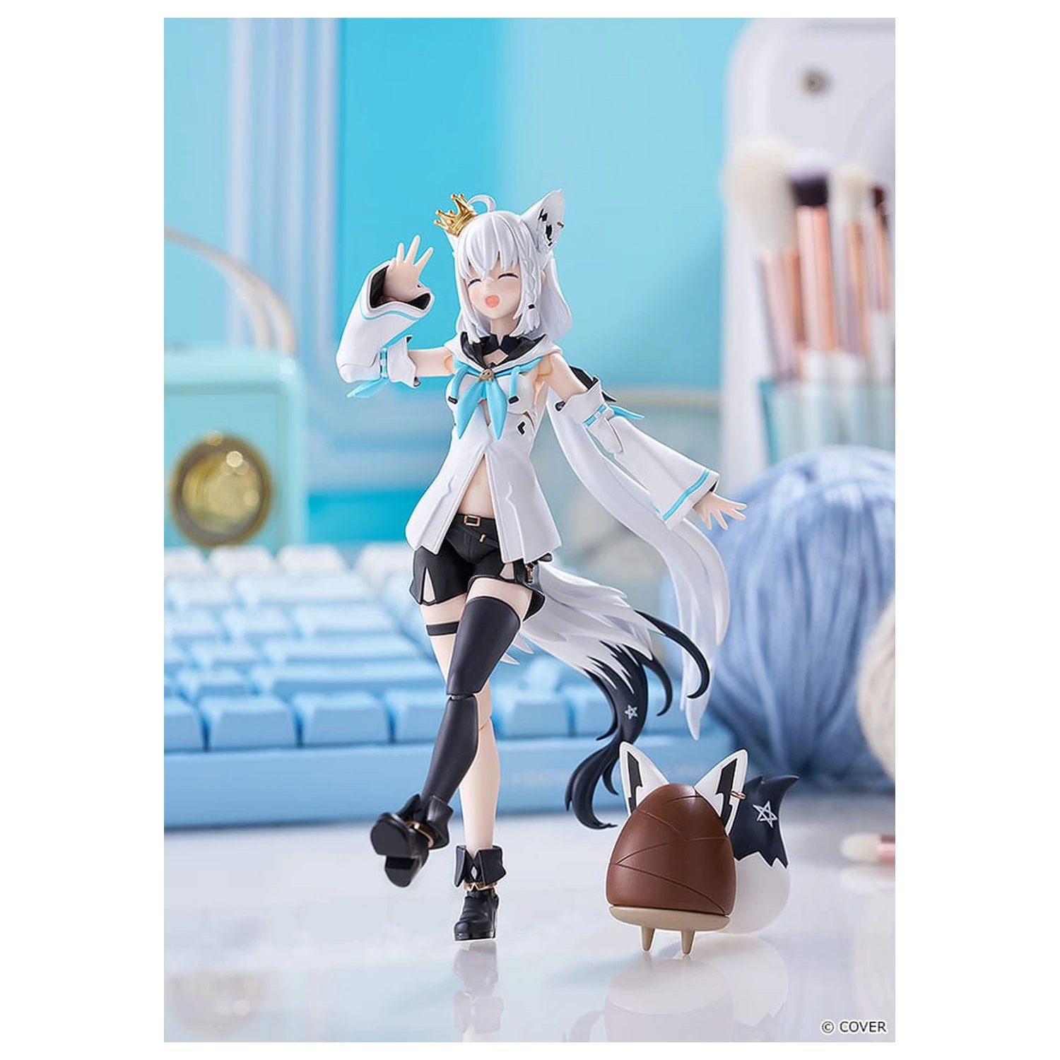 Hololive Production Figma Action Figure Shirakami Fubuki 15 cm       product photo