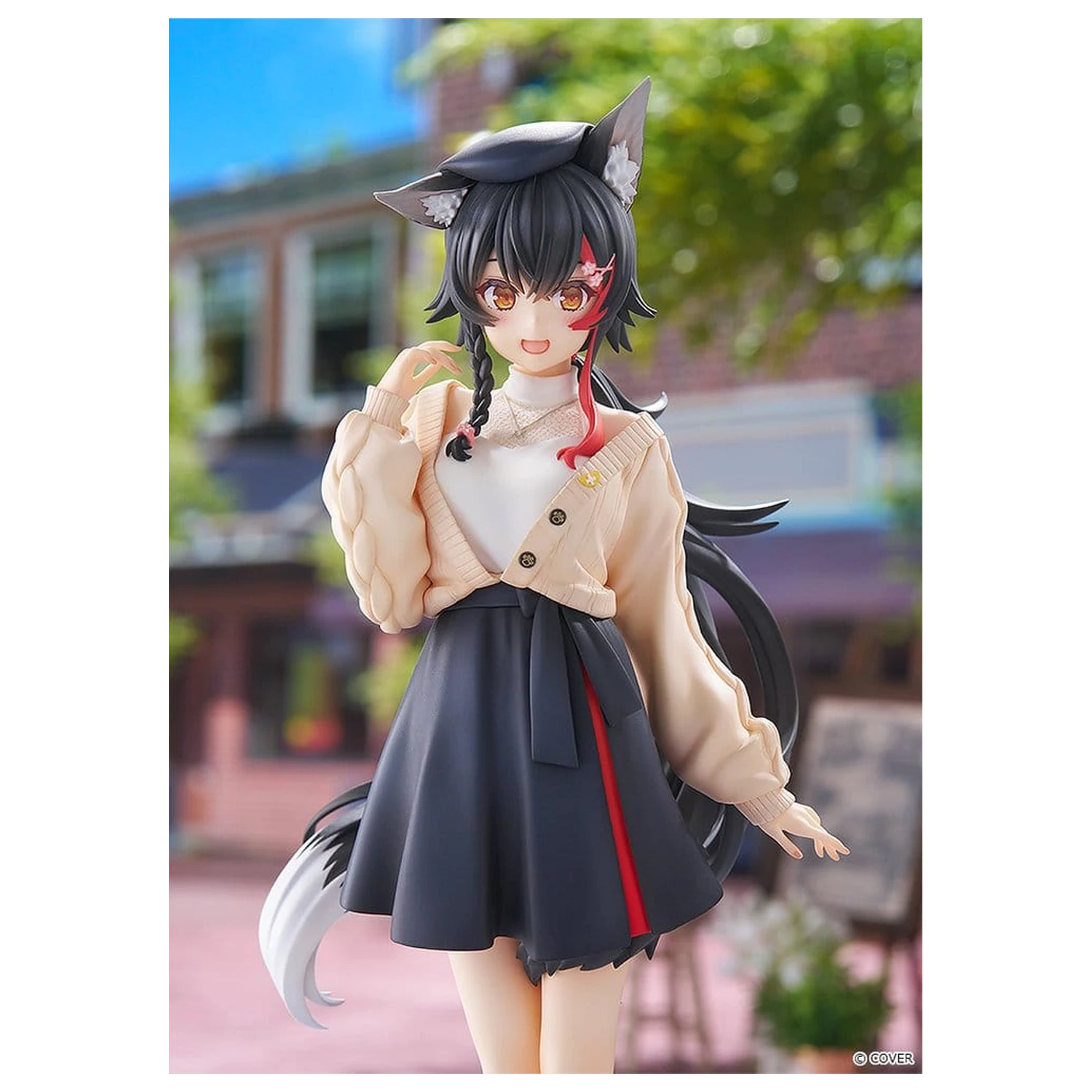 Hololive Production G.S. Collection PVC Figure 1/7 Ookami Mio Date Style - Street Outfit Ver. 24 cm product photo
