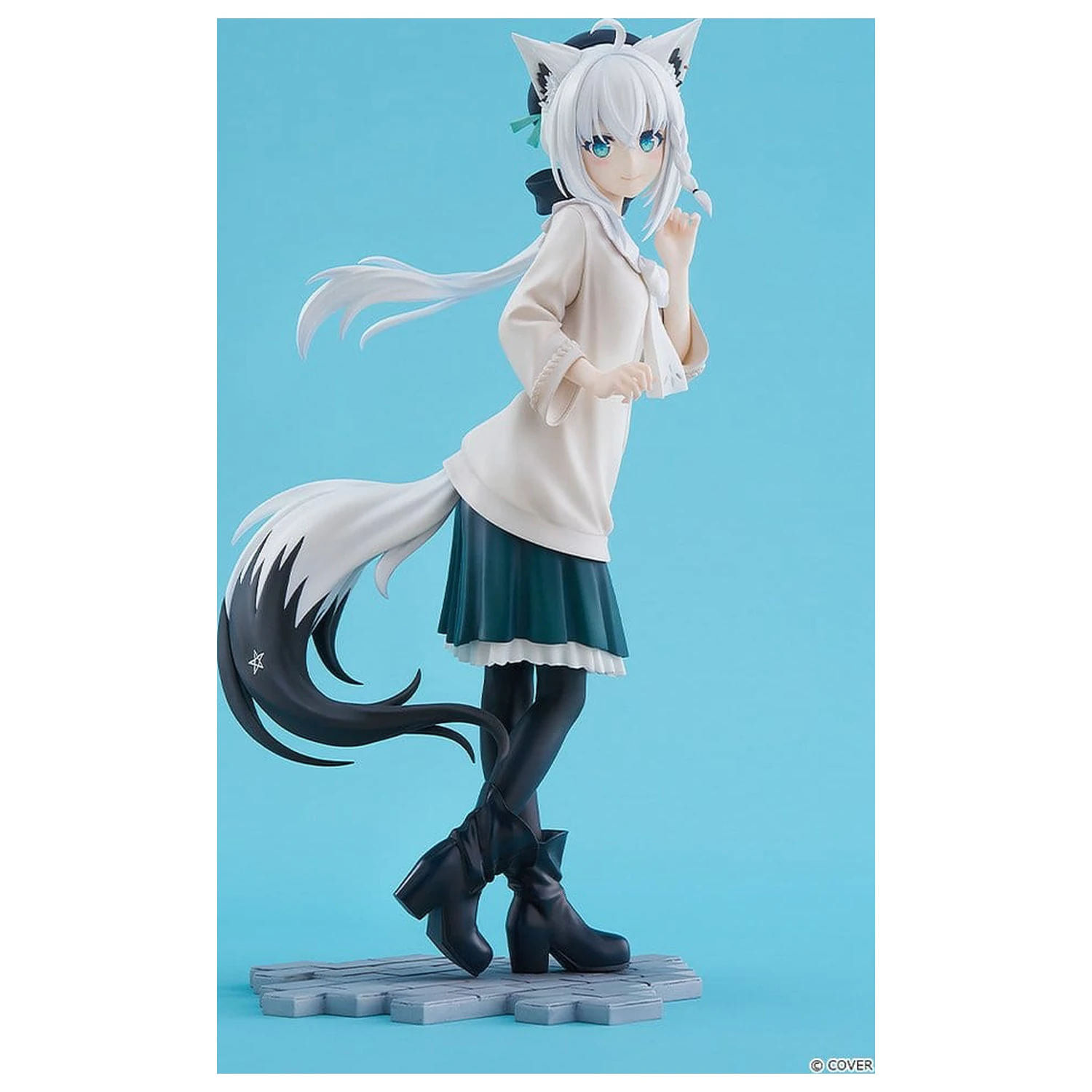 Hololive Production G.S. Collection PVC Figure 1/7 Shirakami Fubuki: Date Style - Casual Outfit Ver. 22 cm product photo