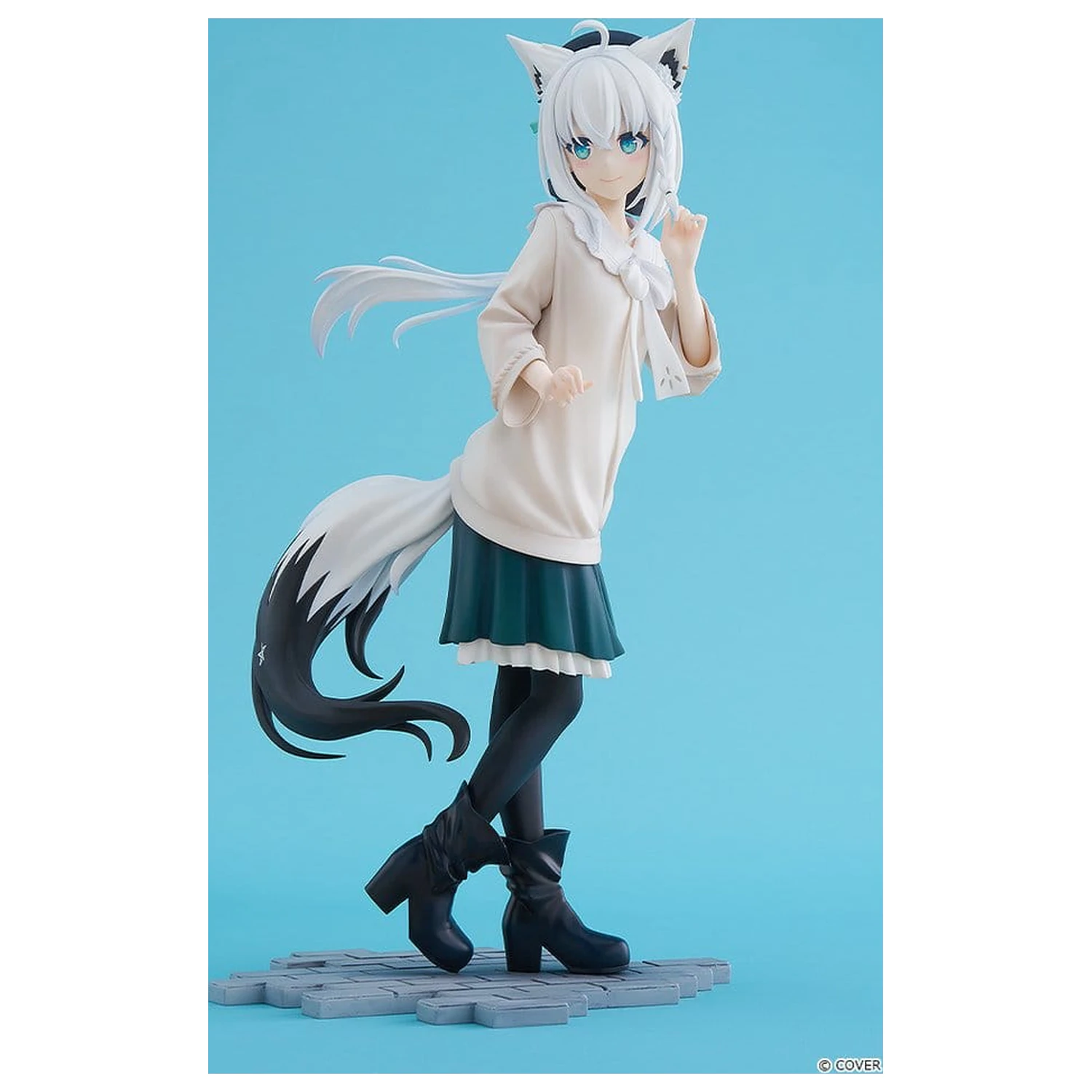 Hololive Production G.S. Collection PVC Figure 1/7 Shirakami Fubuki: Date Style - Casual Outfit Ver. 22 cm product photo