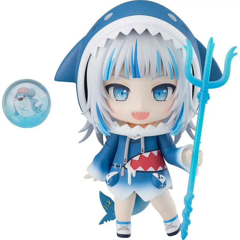 Hololive Production Nendoroid Action Figure Gawr Gura 10 cm termékfotó