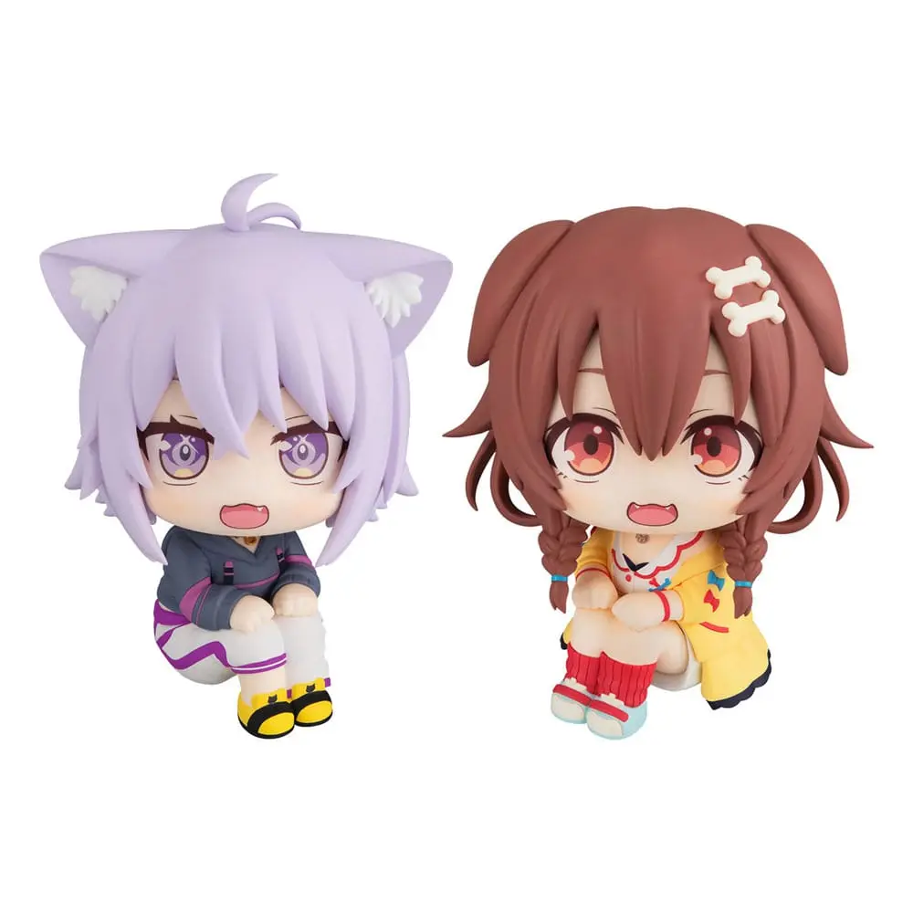 Hololive Production Look Up PVC Statue Korone Inugami & Okayu Nekomata 11 cm product photo