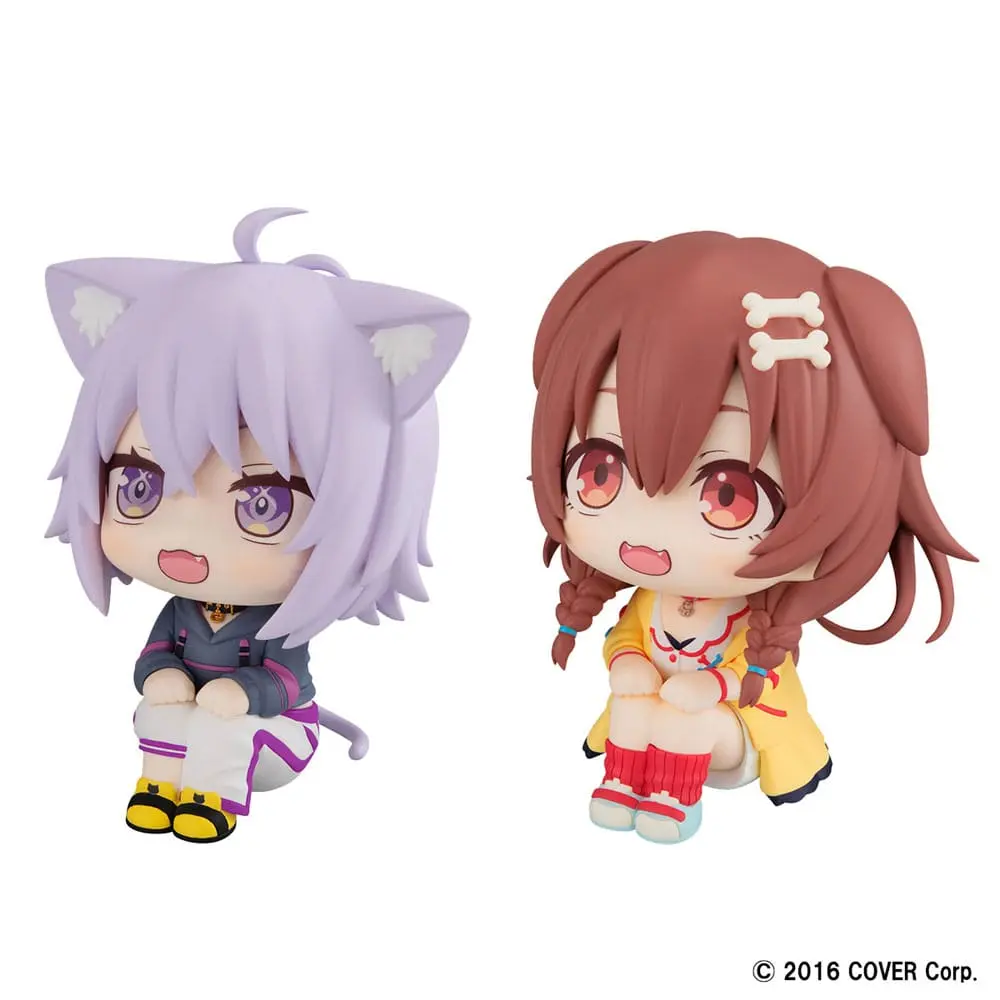 Hololive Production Look Up PVC Statue Korone Inugami & Okayu Nekomata 11 cm product photo