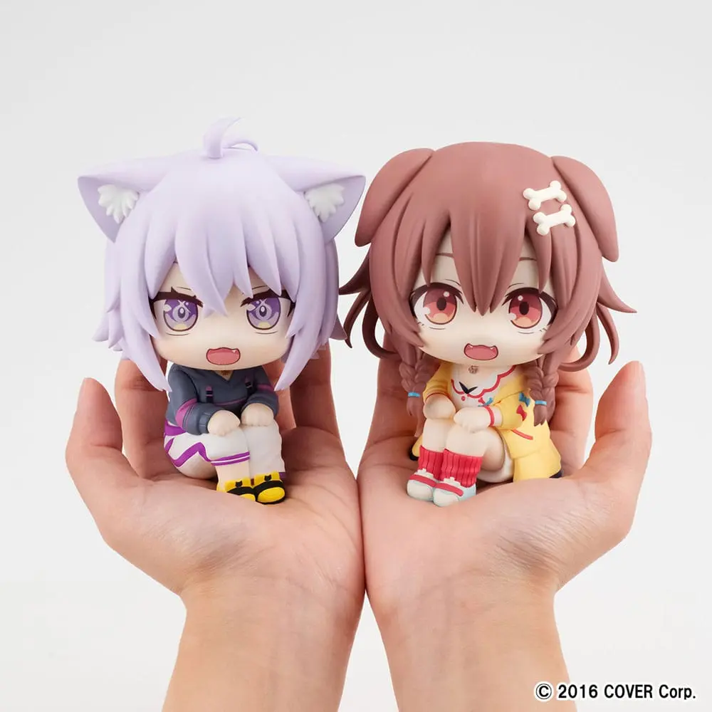 Hololive Production Look Up PVC Statue Korone Inugami & Okayu Nekomata 11 cm product photo