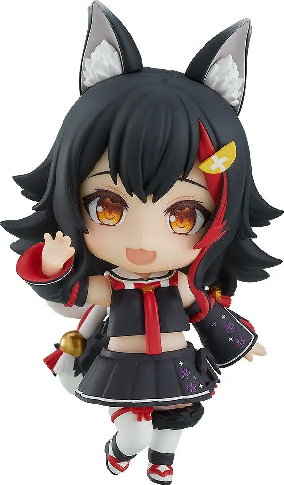 Hololive Production Nendoroid Action Figure Ookami Mio 10 cm product photo