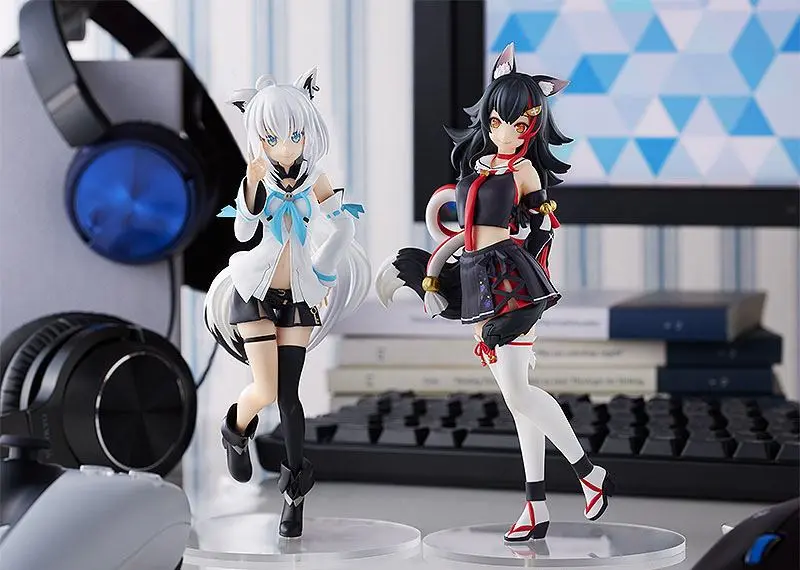 Hololive Production Pop Up Parade Statue Ookami Mio 17 cm product photo