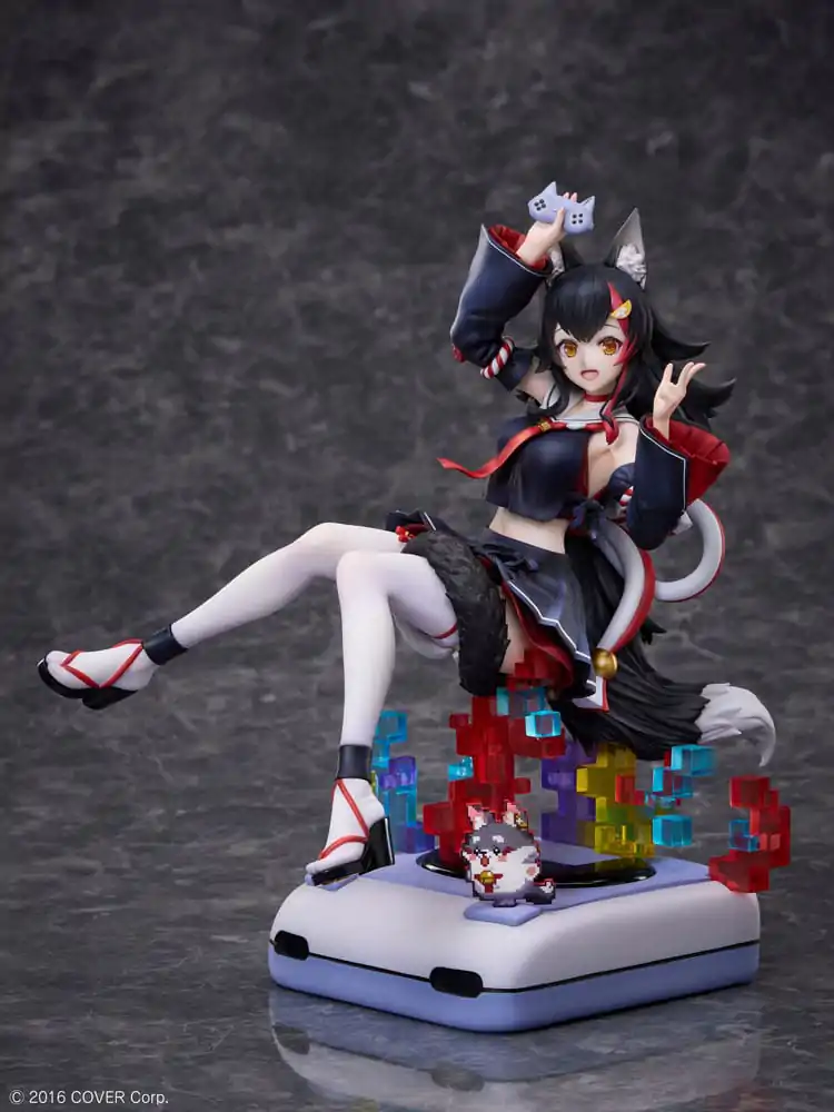 Hololive Production PVC Statue 1/7 Ookami Mio We Are Gamers Ver. 22 cm product photo